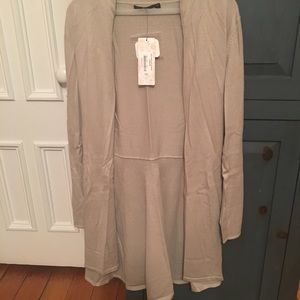 Pima cotton cardigan